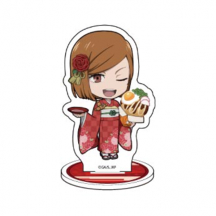 Jujutsu Kaisen Anime character acrylic Standing Plates Keychain 10CM 107