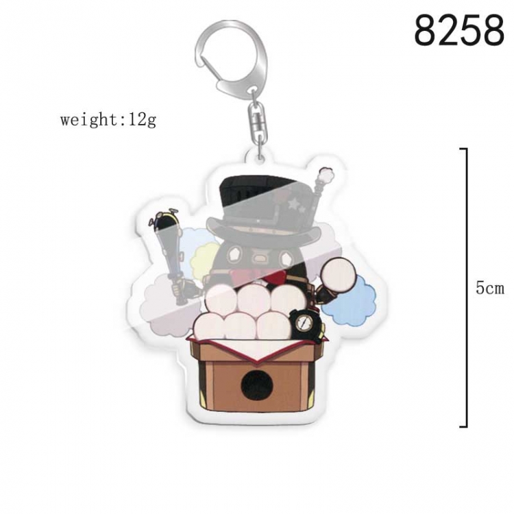 Identity V  Anime acrylic Key Chain  price for 5 pcs 8258
