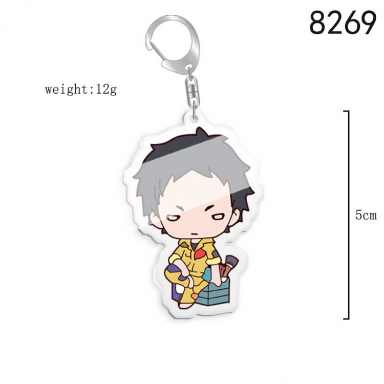 Haikyuu!!  Anime acrylic keychain price for 5 pcs  8269