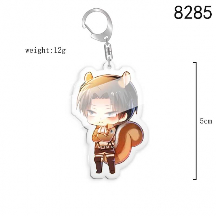 Shingeki no Kyojin Anime acrylic Key Chain  price for 5 pcs 8285