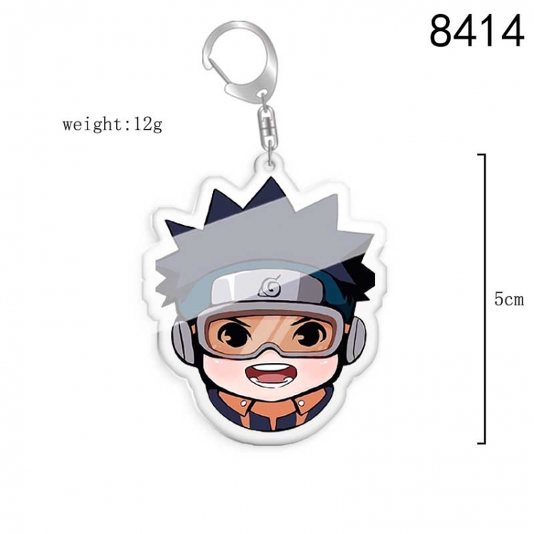 Naruto Anime acrylic Key Chain price for 5 pcs  8414