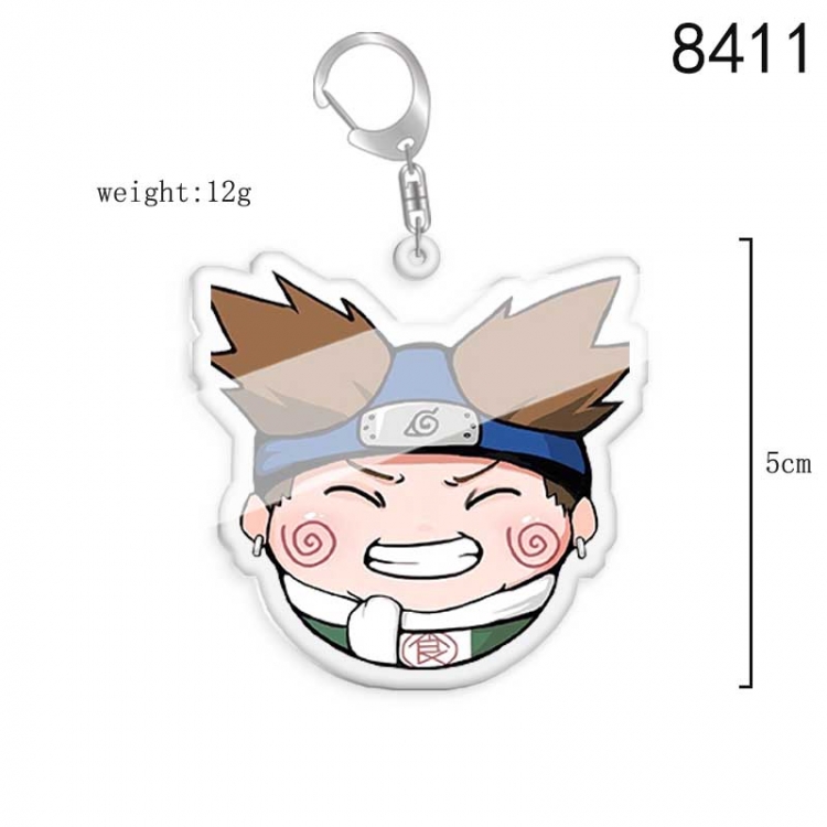 Naruto Anime acrylic Key Chain price for 5 pcs  8411