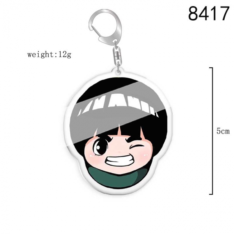 Naruto Anime acrylic Key Chain price for 5 pcs 8417