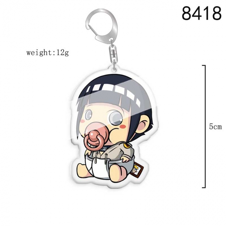 Naruto Anime acrylic Key Chain price for 5 pcs  8418