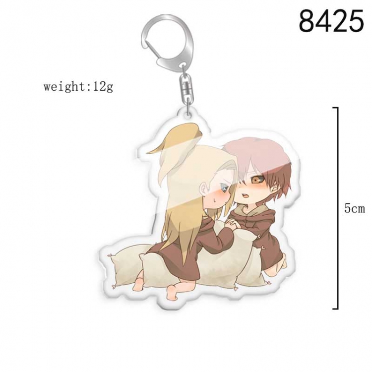 Naruto Anime acrylic Key Chain price for 5 pcs  8425