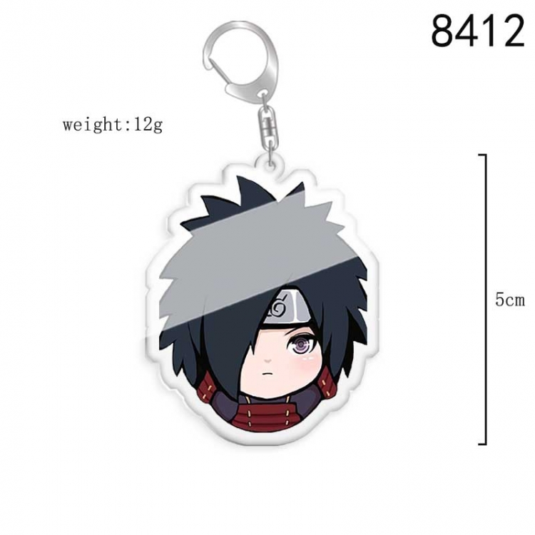 Naruto Anime acrylic Key Chain price for 5 pcs 8412
