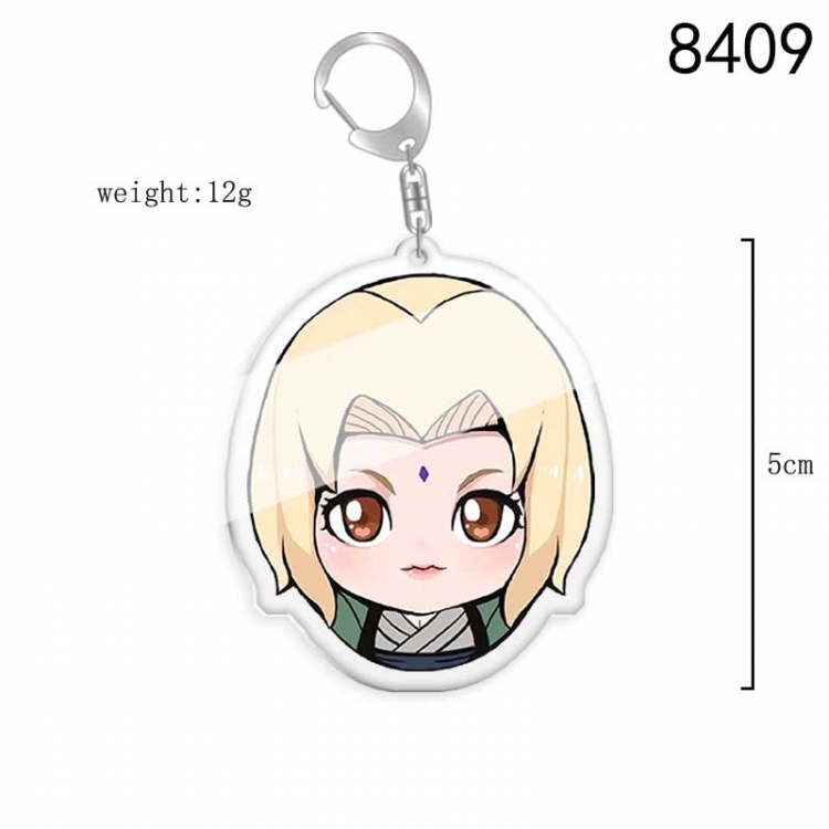Naruto Anime acrylic Key Chain price for 5 pcs  8409