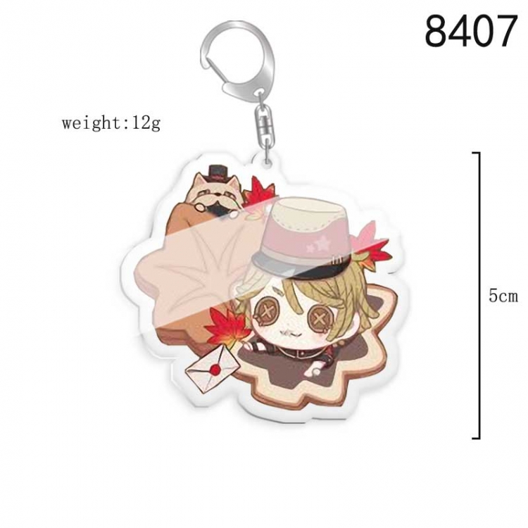 Identity V Anime acrylic Key Chain  price for 5 pcs 8407