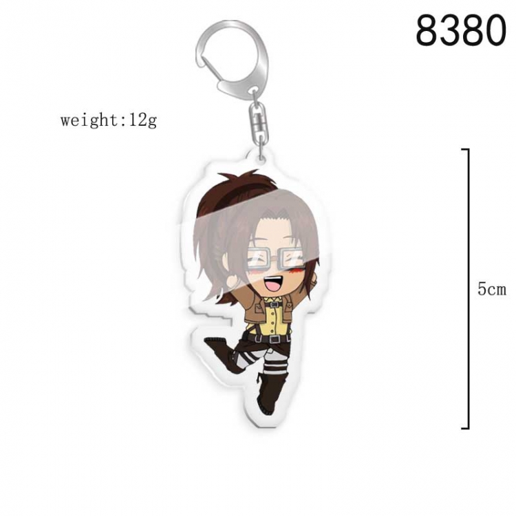 Shingeki no Kyojin Anime acrylic Key Chain price for 5 pcs  8380