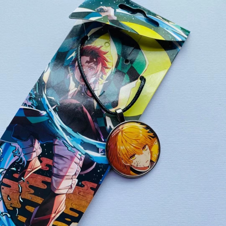 Demon Slayer Kimets Anime Necklace Pendant Jewelry price for 5 pcs