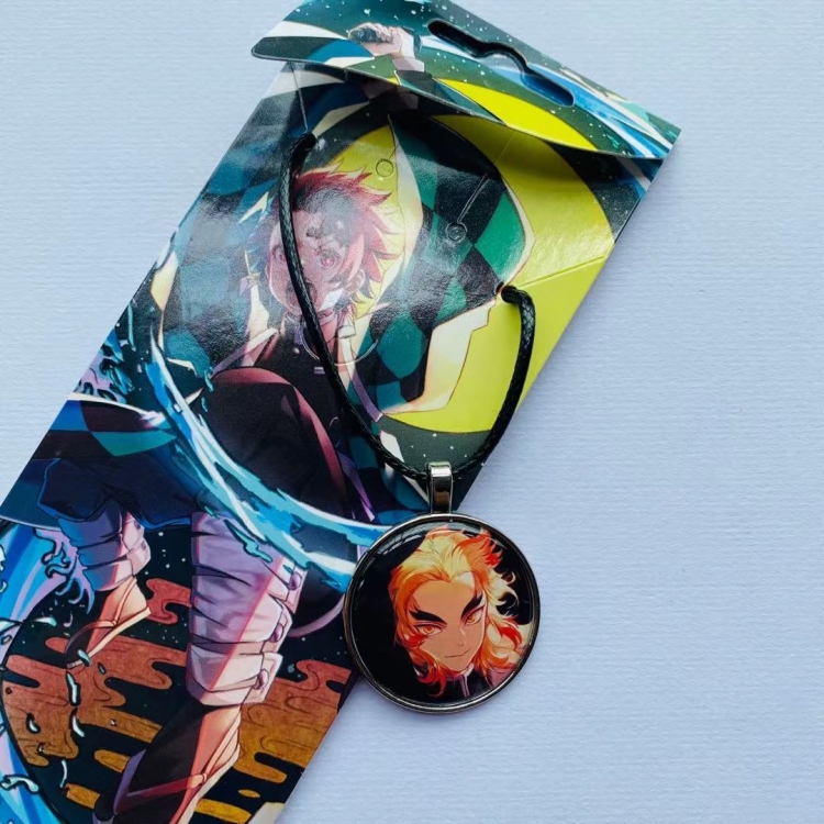 Demon Slayer Kimets Anime Necklace Pendant Jewelry price for 5 pcs
