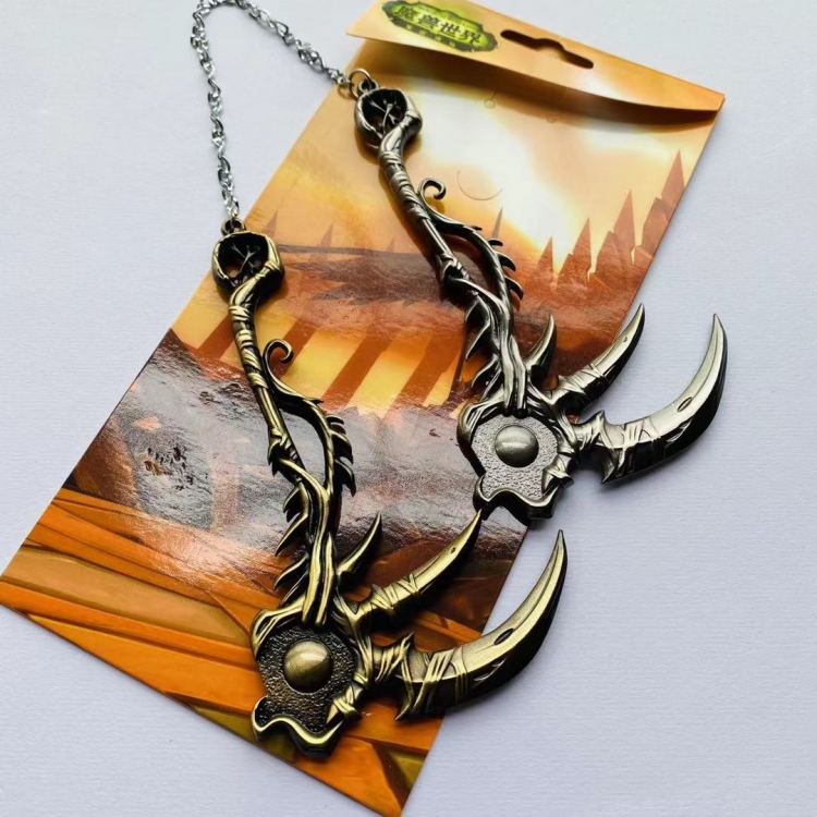 World Of Warcraft Hunter Knife Buckle Weapon Model Pendant
