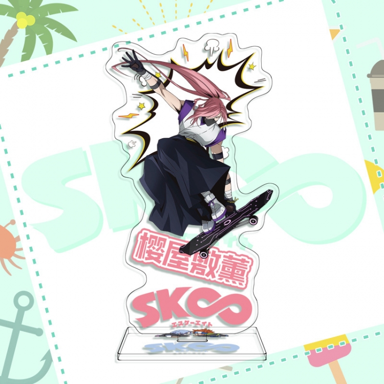 SK∞  Anime character acrylic Standing Plates Keychain 25