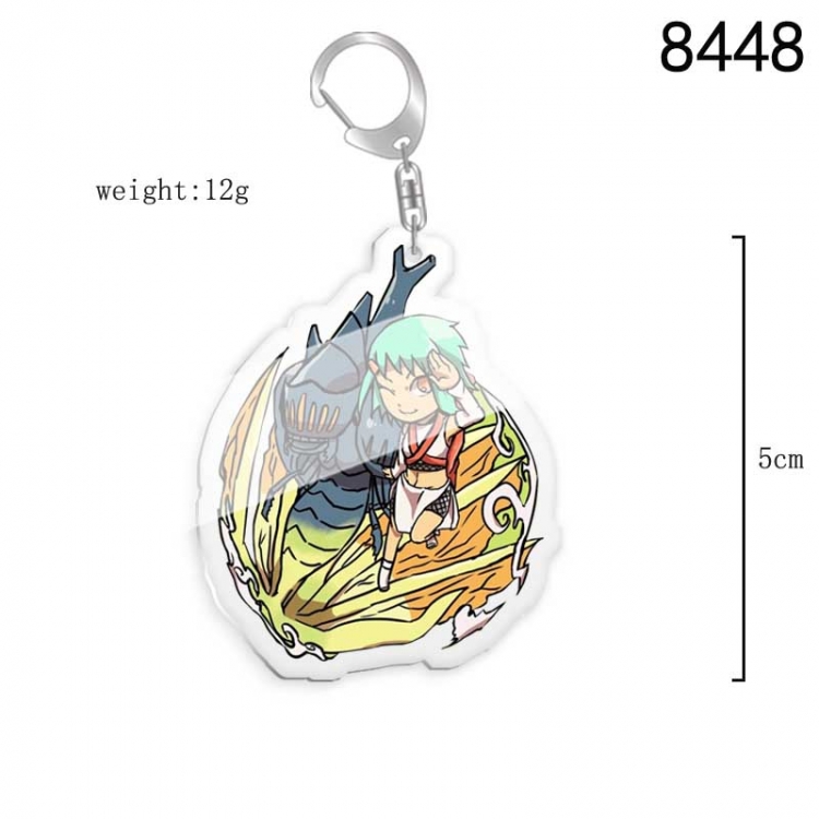 Naruto Anime acrylic Key Chain  price for 5 pcs 8448
