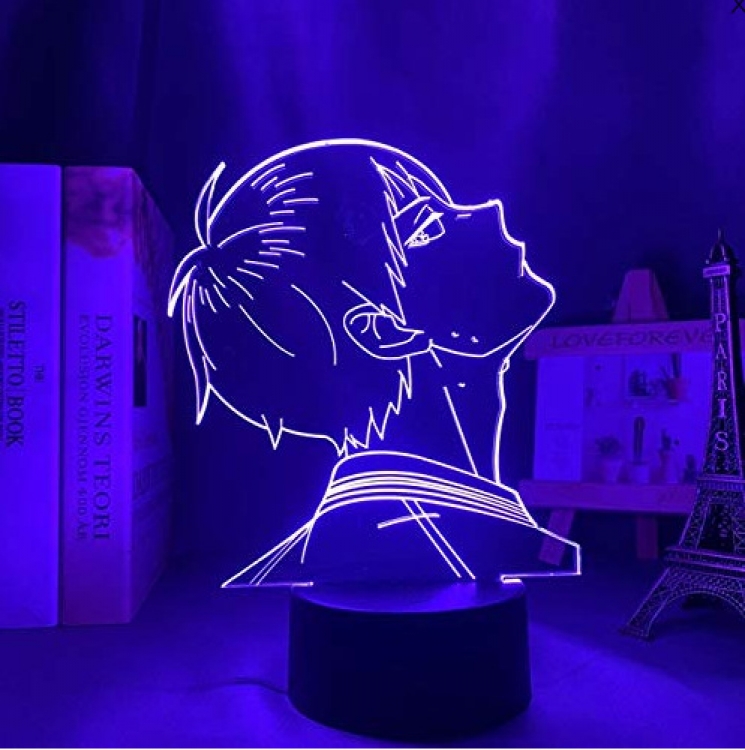 Haikyuu!! 3D night light USB touch switch colorful acrylic table lamp  246