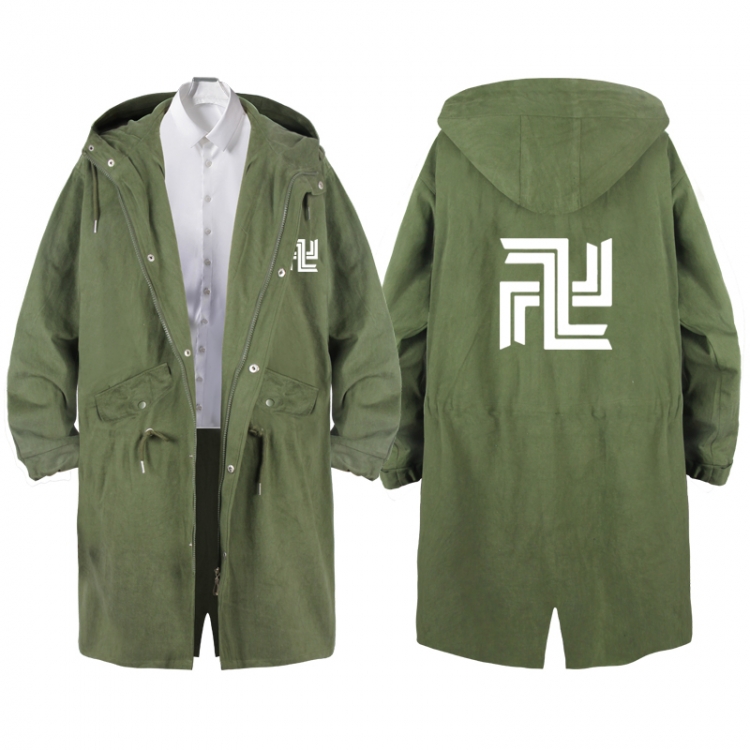 Tokyo Revengers   Anime Peripheral Hooded Long Windbreaker Jacket from S to 3XL