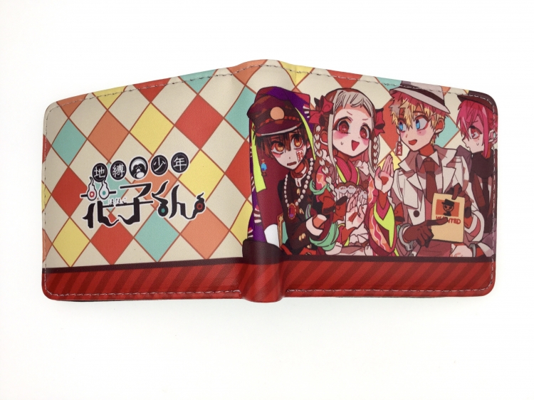 Toilet-Bound Hanako-kun two fold  Short wallet 11X9.5CM 60G  style E