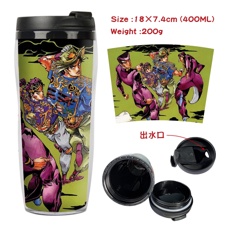 JoJos Bizarre Adventure  Starbucks Leakproof Insulation cup Kettle 18X7.4CM 400ML  