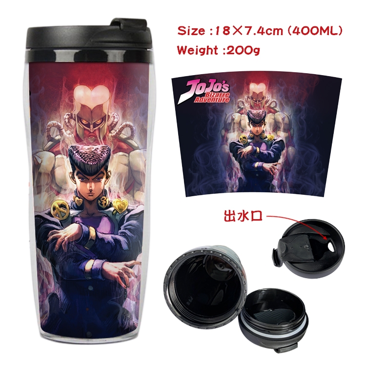 JoJos Bizarre Adventure  Starbucks Leakproof Insulation cup Kettle 18X7.4CM 400ML  