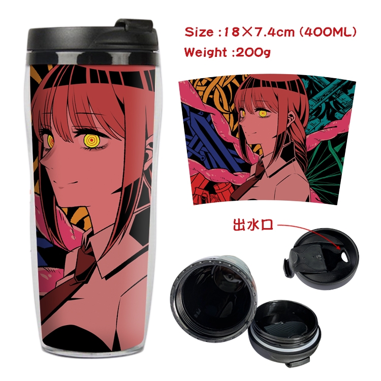 Chainsaw Man Starbucks Leakproof Insulation cup Kettle 18X7.4CM 400ML