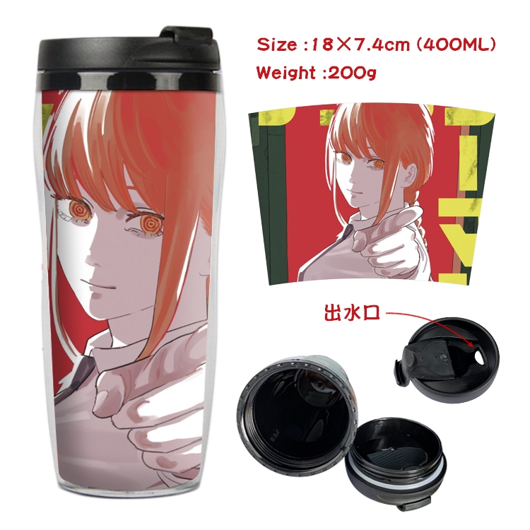 Chainsaw Man Starbucks Leakproof Insulation cup Kettle 18X7.4CM 400ML