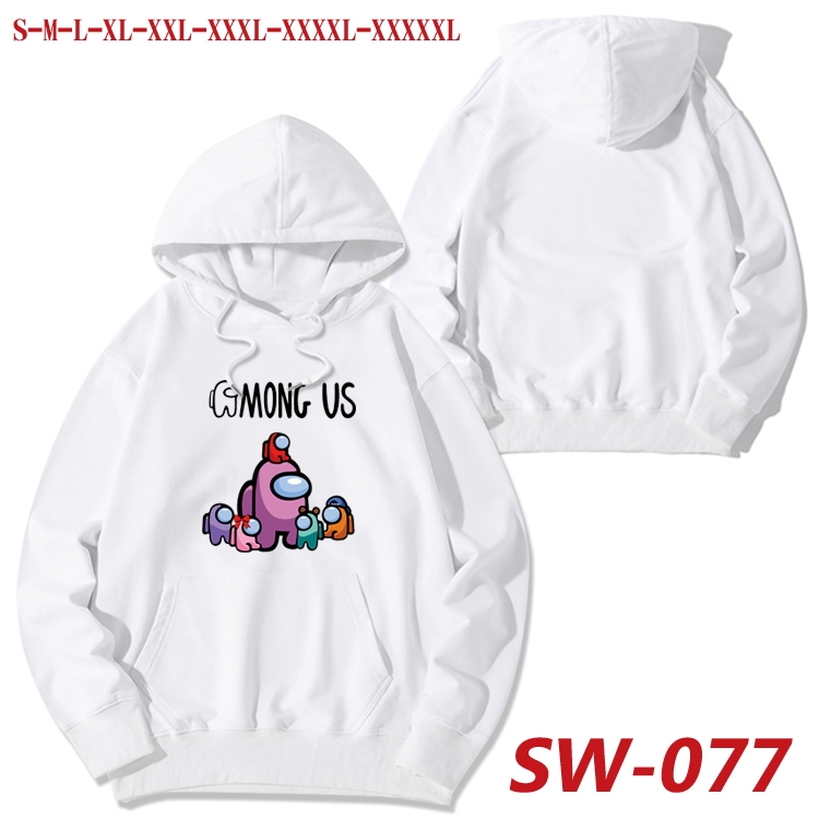 Among us Autumn cotton hooded sweatshirt thin pullover sweater from S to 5XL SW-077