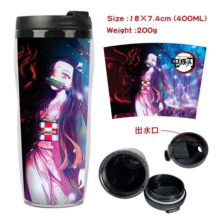 Demon Slayer Kimets Starbucks Leakproof Insulation cup Kettle 18X7.4CM 400ML