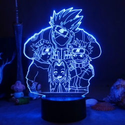 Naruto 3D night light USB touc...
