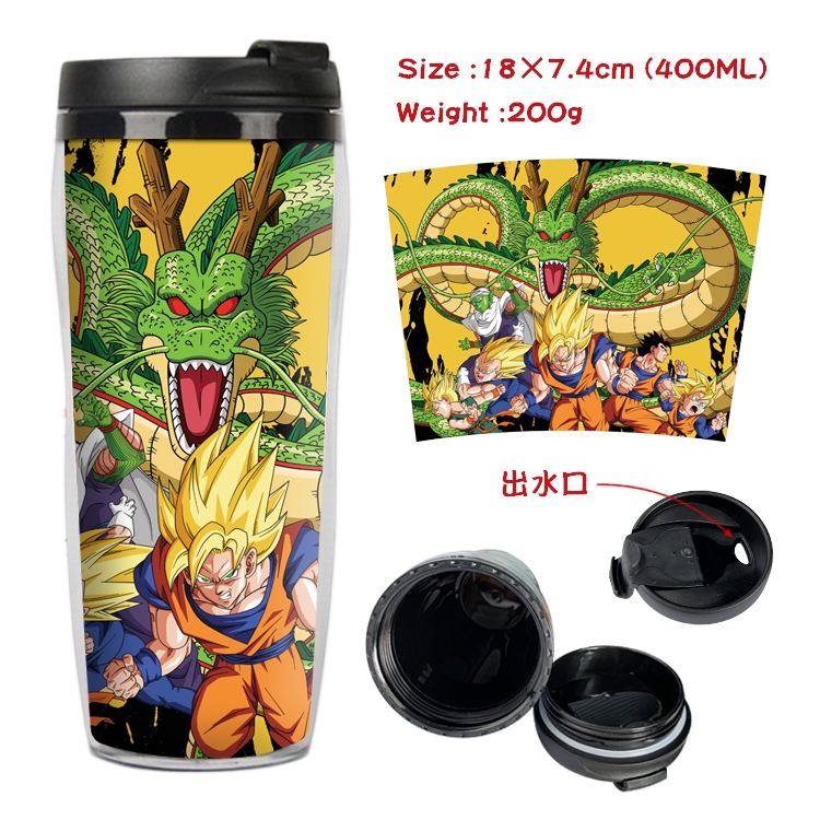 DRAGON BALL Starbucks Leakproof Insulation cup Kettle 18X7.4CM 400ML 4A