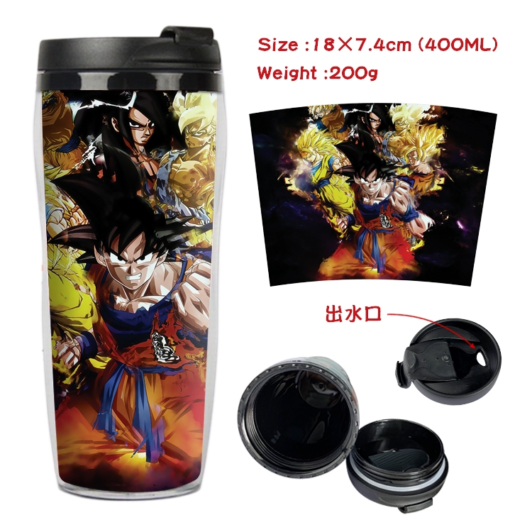 DRAGON BALL Starbucks Leakproof Insulation cup Kettle 18X7.4CM 400ML 8A