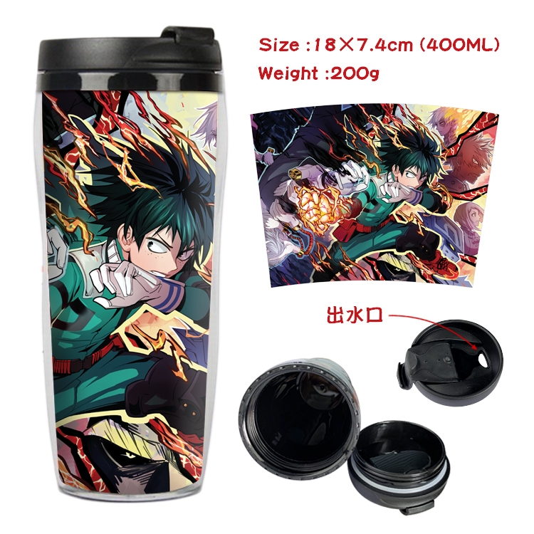  My Hero Academia Starbucks Leakproof Insulation cup Kettle 18X7.4CM 400ML