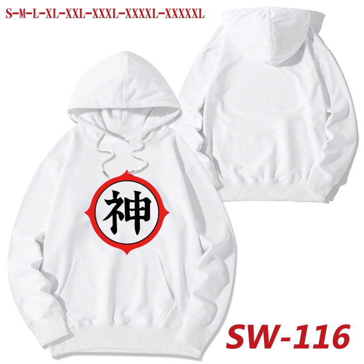 DRAGON BALL cotton hooded sweatshirt thin pullover sweater from S to 5XL SW-116