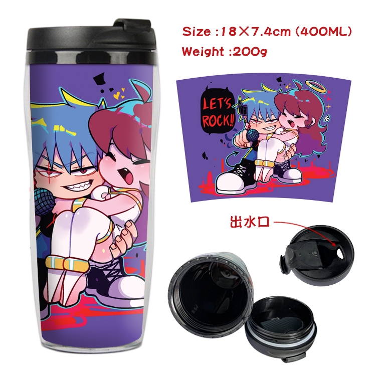 Friday Night Funkin Starbucks Leakproof Insulation cup Kettle 18X7.4CM 400ML