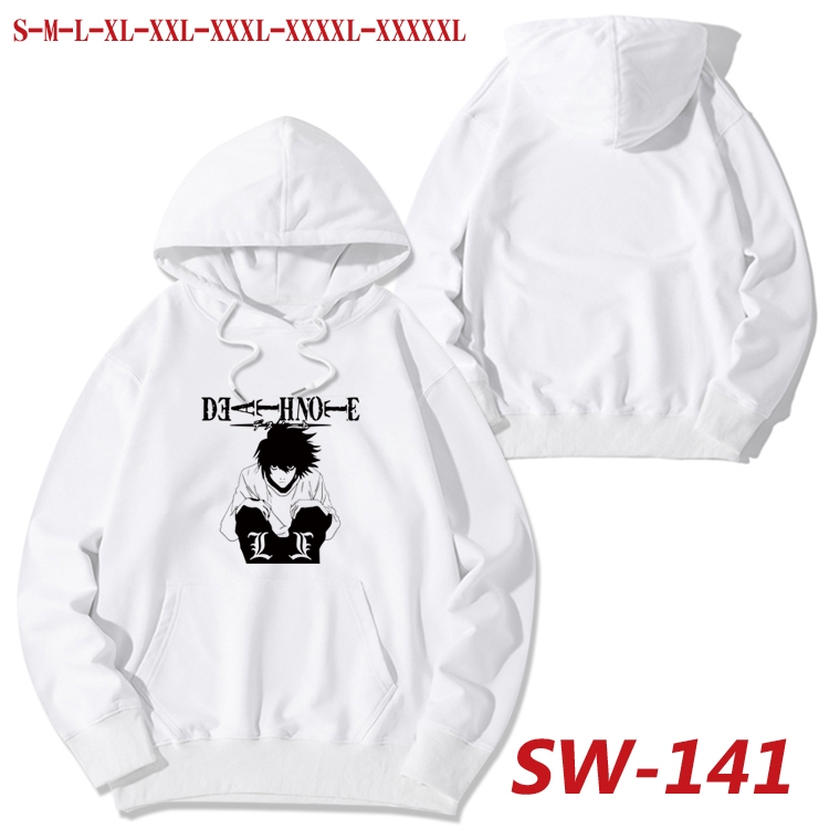 Death note cotton hooded sweatshirt thin pullover sweater from S to 5XL SW-141