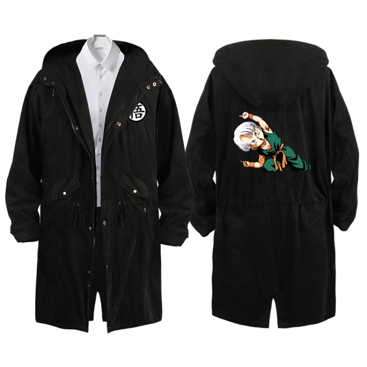DRAGON BALL  Anime Peripheral Hooded Long Windbreaker Jacket from S to 3XL