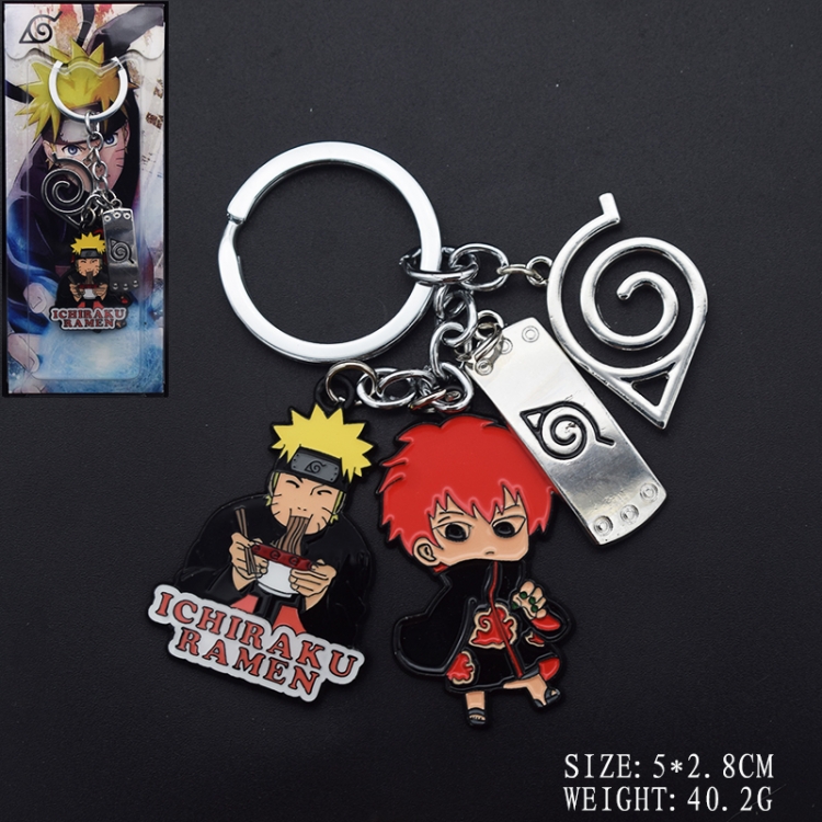 Naruto Anime cartoon skewers Key Chain school bag pendant style C