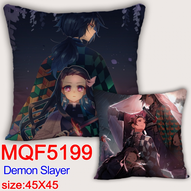 Naruto Square double-sided full-color pillow cushion 45X45CM NO FILLING MQF 5199