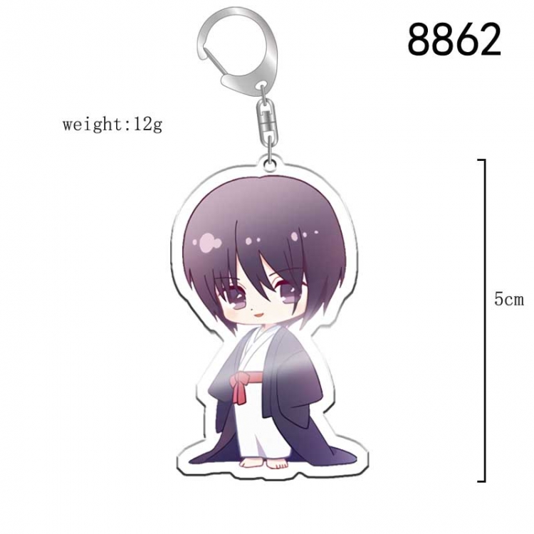 Fruits Basket Anime acrylic Key Chain  price for 5 pcs 8862