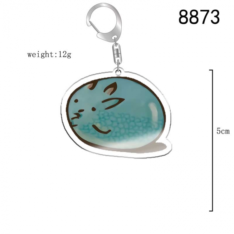 Fruits Basket Anime acrylic Key Chain  price for 5 pcs 8873