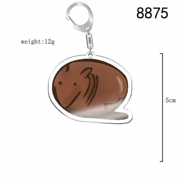Fruits Basket Anime acrylic Key Chain  price for 5 pcs 8875
