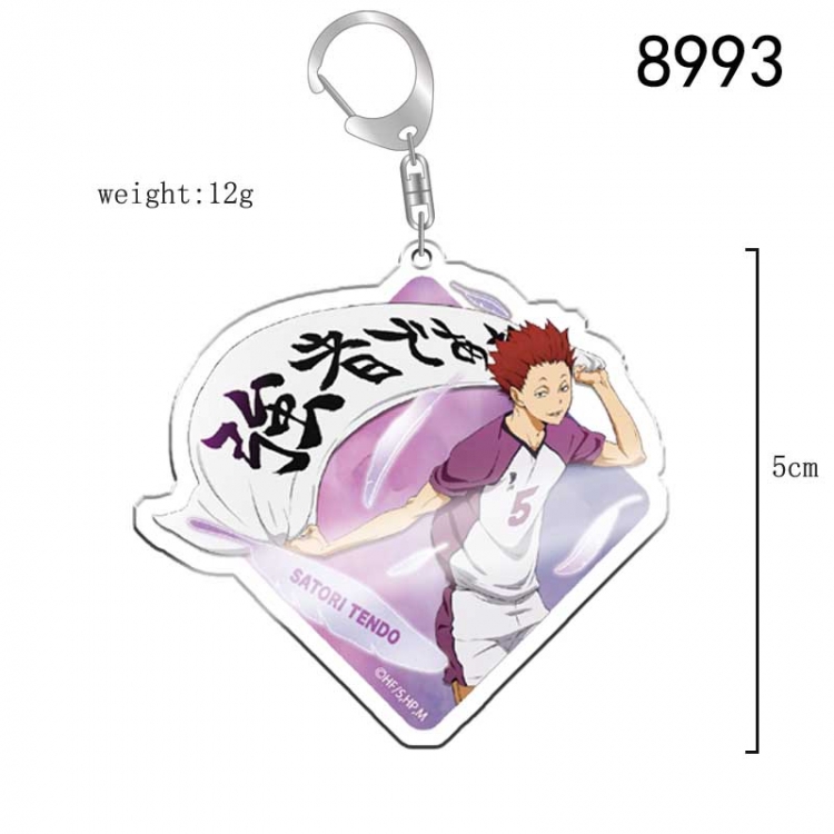 Haikyuu!! Anime acrylic Key Chain  price for 5 pcs 8993