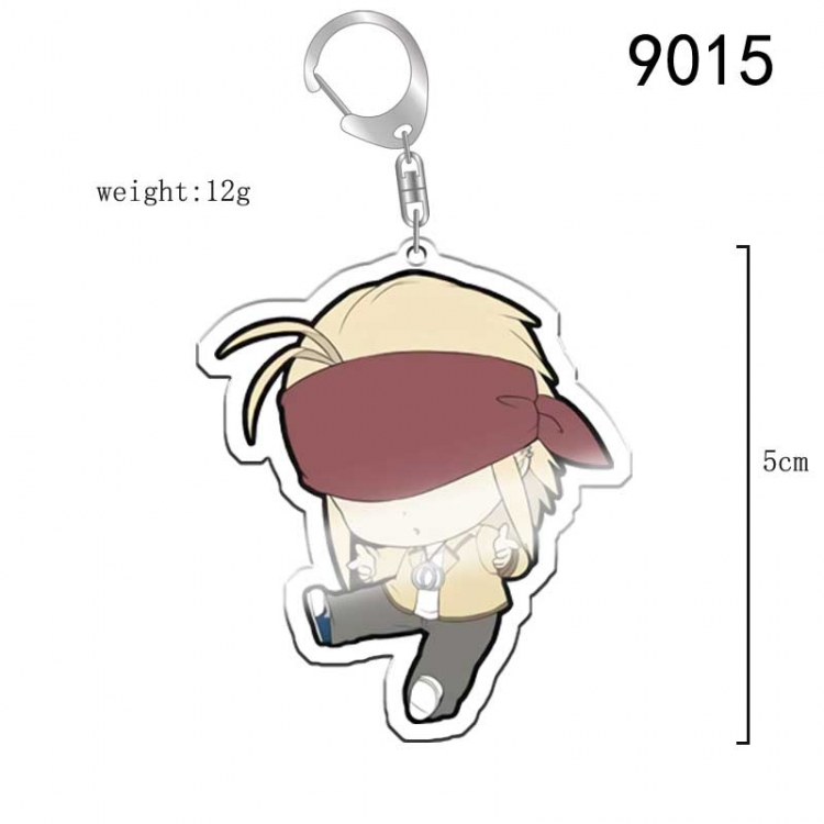 Angel Beats! Anime acrylic Key Chain  price for 5 pcs 9015