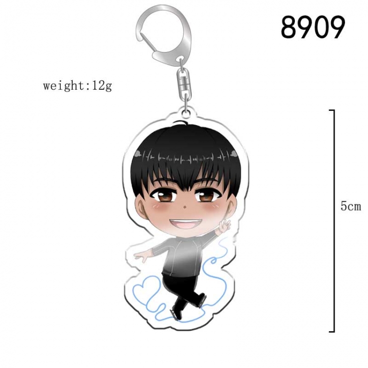 Yuri !!! on Ice Anime acrylic Key Chain  price for 5 pcs 8909