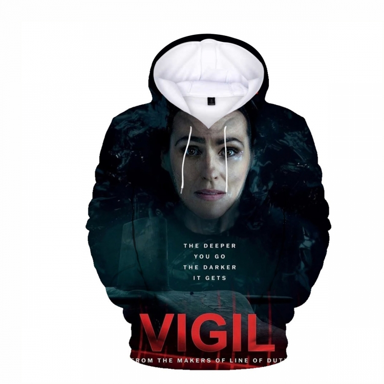 VIGIL Hooded jacket hip-hop zipperless sweatshirt S-5XL  price for 2 pcs three days in advance  style A