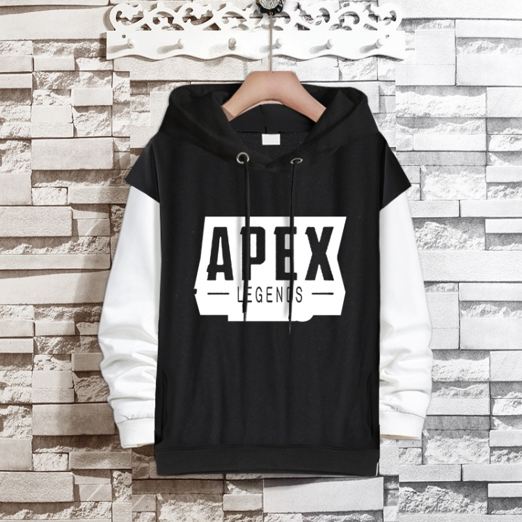 Apex legends Anime fake two-piece thick hooded sweater from S to 3XL