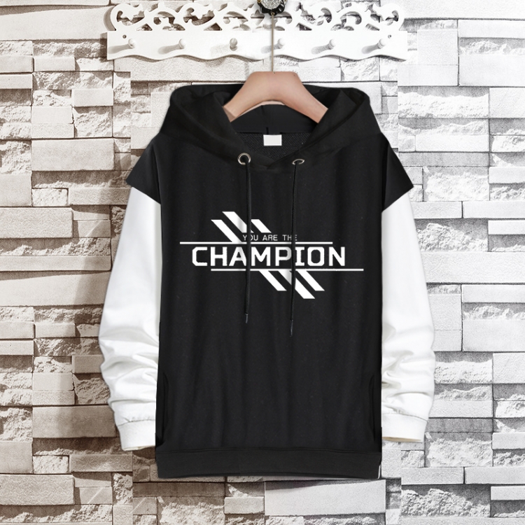 Apex legends Anime fake two-piece thick hooded sweater from S to 3XL