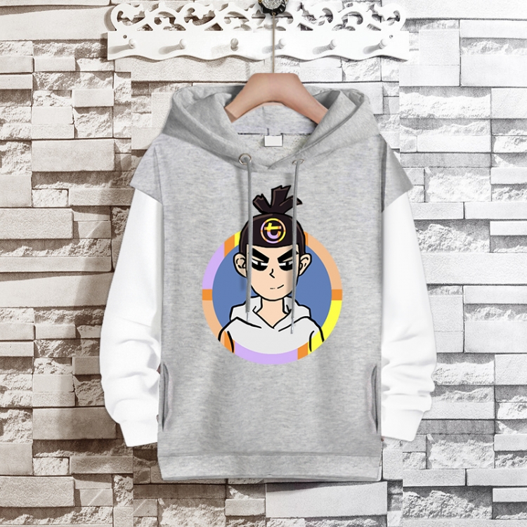 Scissor Seven  Anime fake two-piece thick hooded sweater from S to 3XL