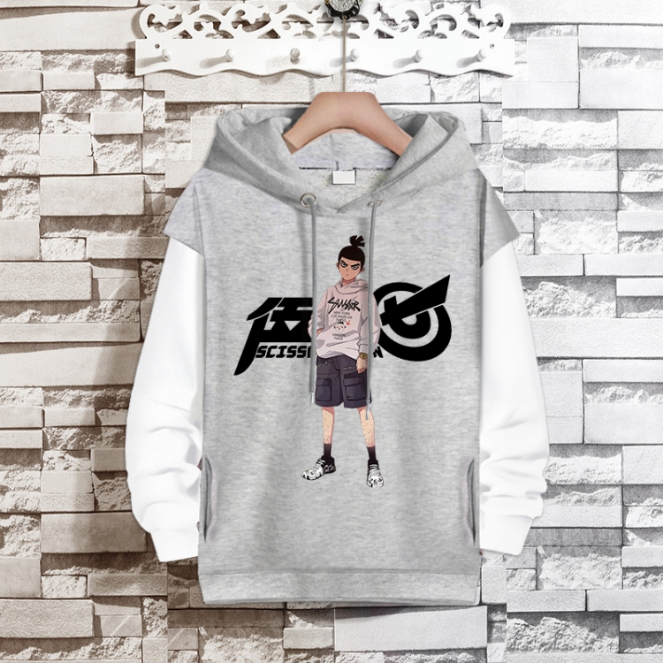 Scissor Seven  Anime fake two-piece thick hooded sweater from S to 3XL