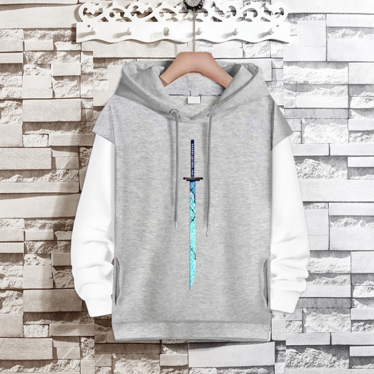 Scissor Seven  Anime fake two-piece thick hooded sweater from S to 3XL