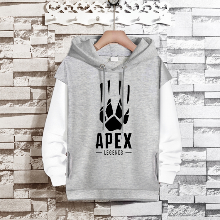 Apex legends Anime fake two-piece thick hooded sweater from S to 3XL